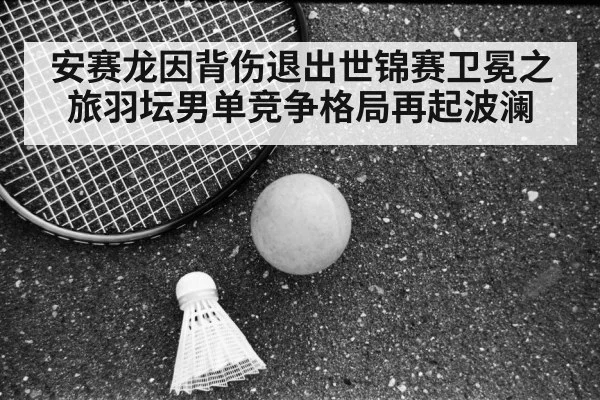 安赛龙因背伤退出世锦赛卫冕之旅羽坛男单竞争格局再起波澜